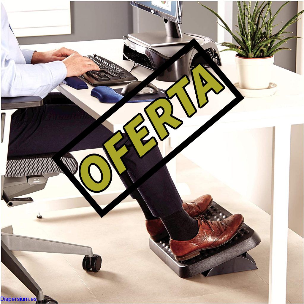 HUANUO Reposapiés ergonómico para escritorio con 2 fundas opcionales adecuado para viajes de oficina 